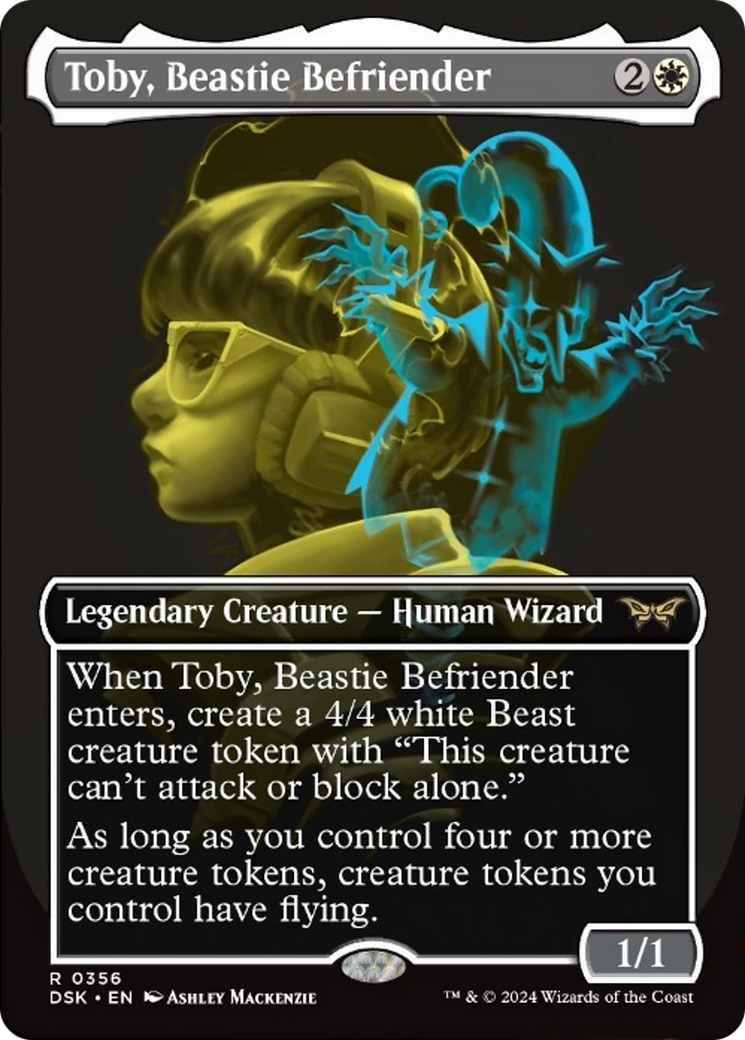 Toby, Beastie Befriender (Showcase) [Duskmourn: House of Horror] | Odin's Place