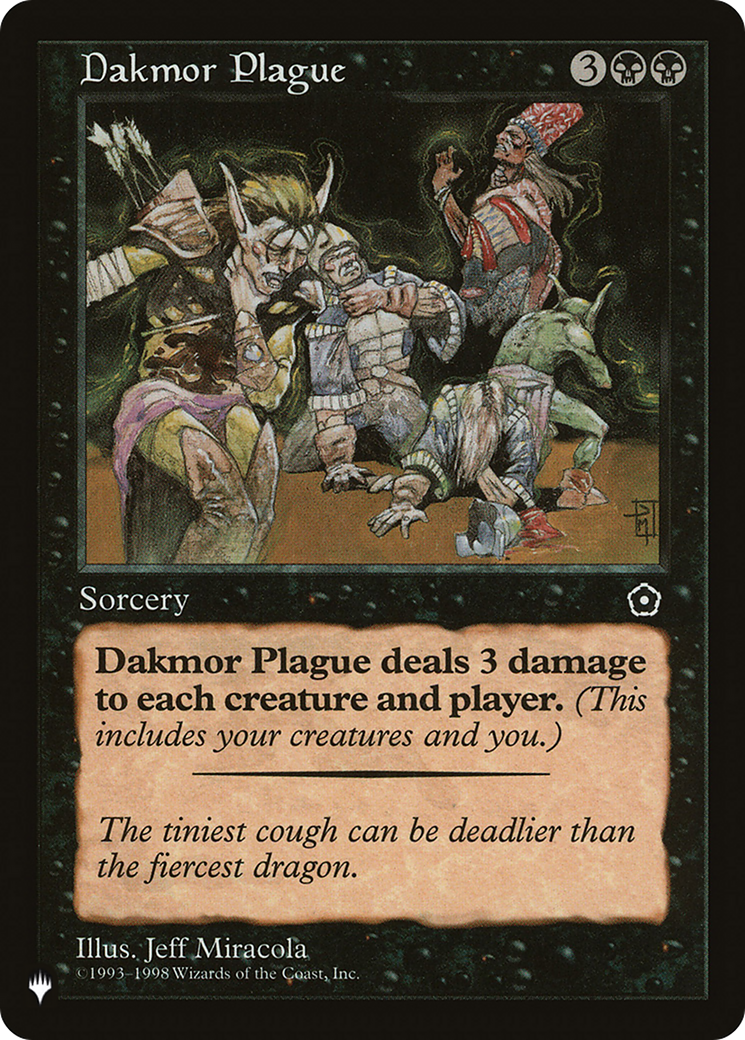 Dakmor Plague [The List] | Odin's Place