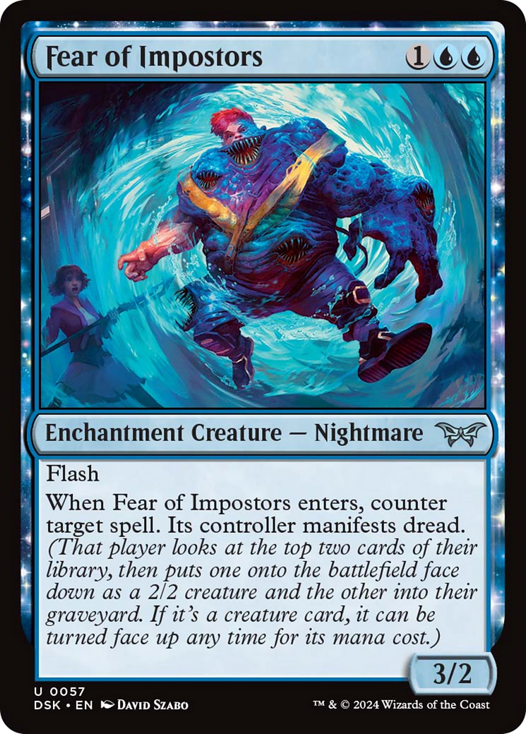 Fear of Impostors [Duskmourn: House of Horror] | Odin's Place