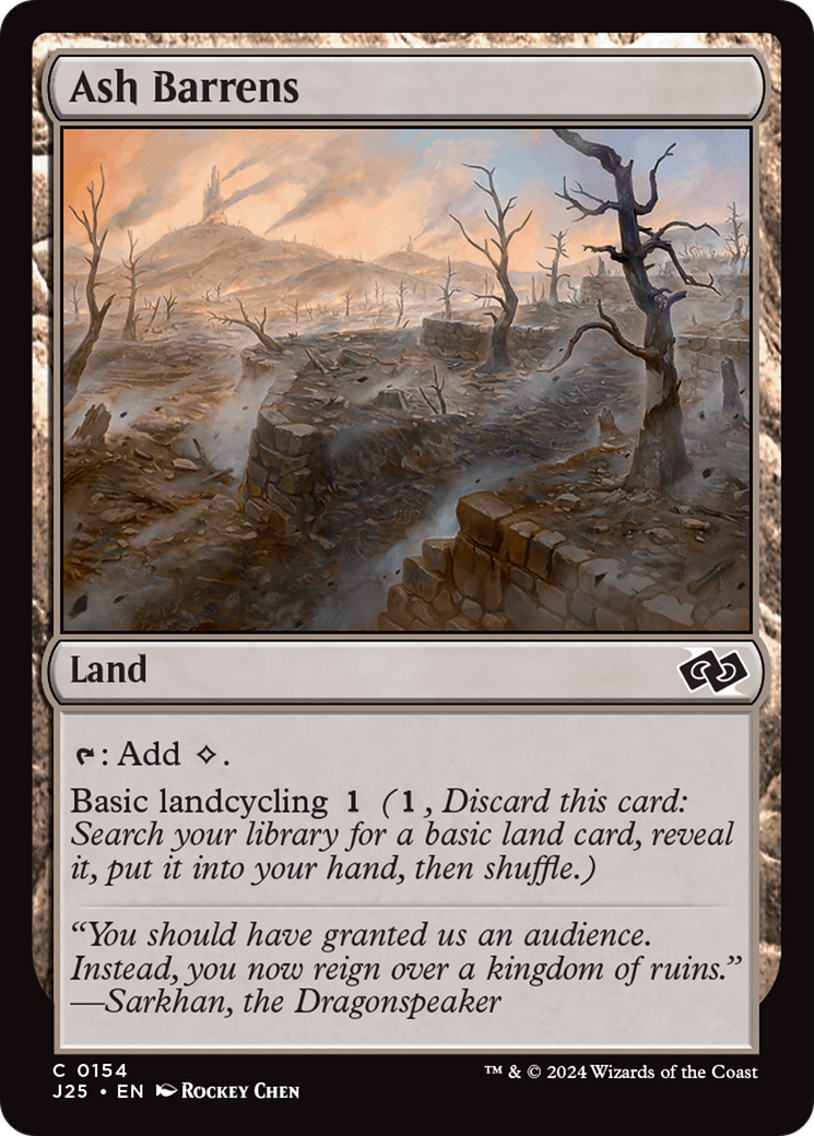 Ash Barrens [Foundations Jumpstart] | Odin's Place