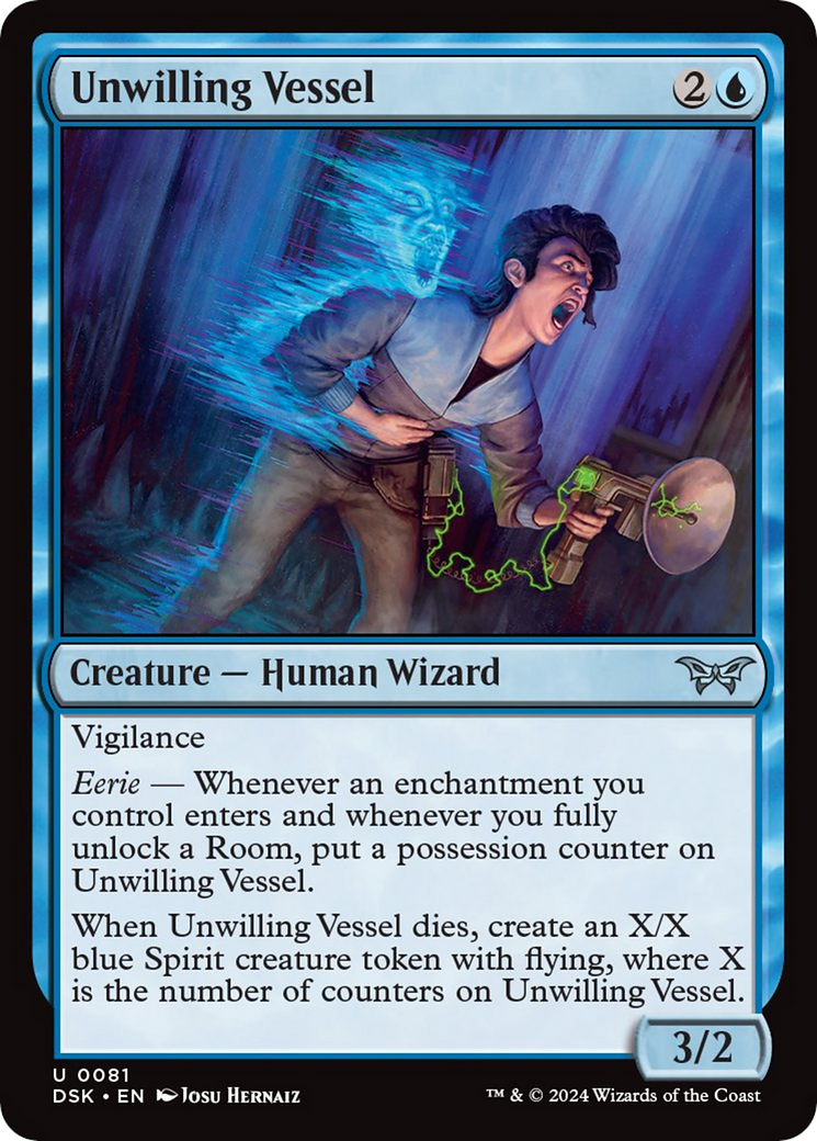 Unwilling Vessel [Duskmourn: House of Horror] | Odin's Place