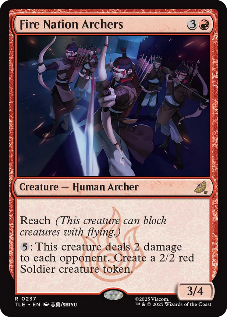 Fire Nation Archers [Avatar: The Last Airbender: Eternal-Legal] | Odin's Place