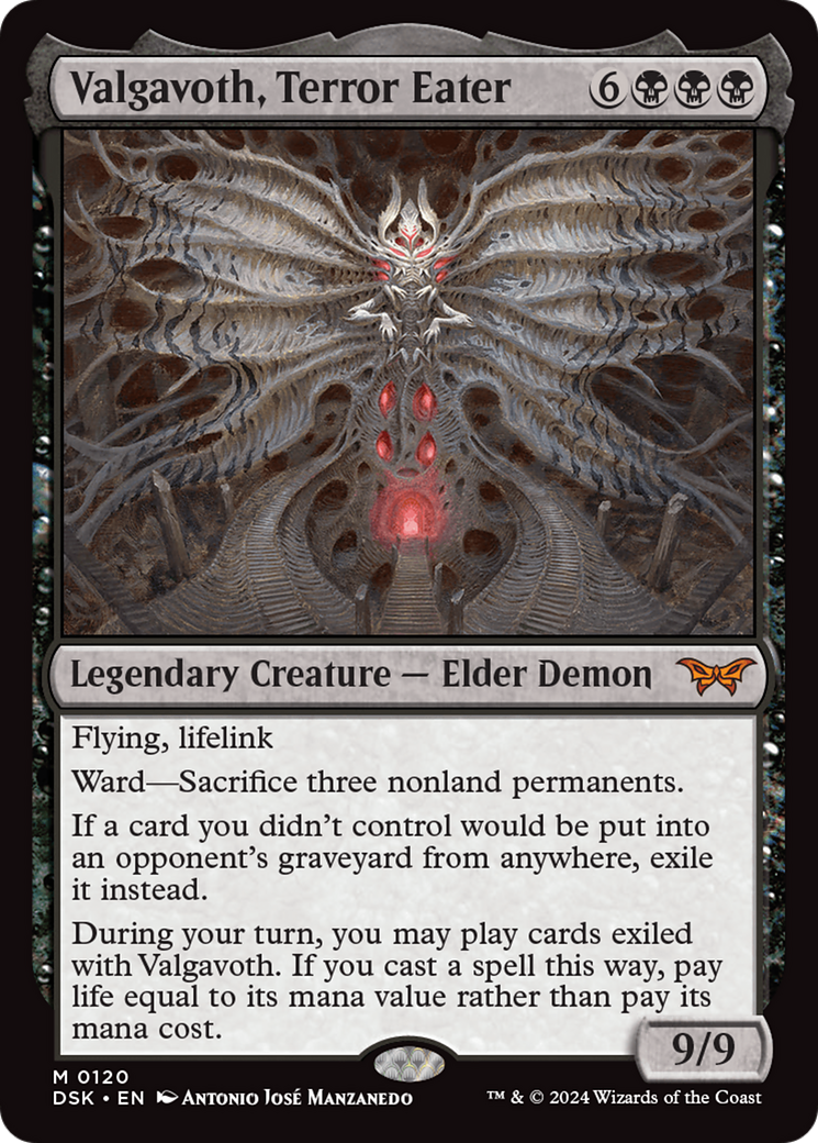 Valgavoth, Terror Eater [Duskmourn: House of Horror] | Odin's Place