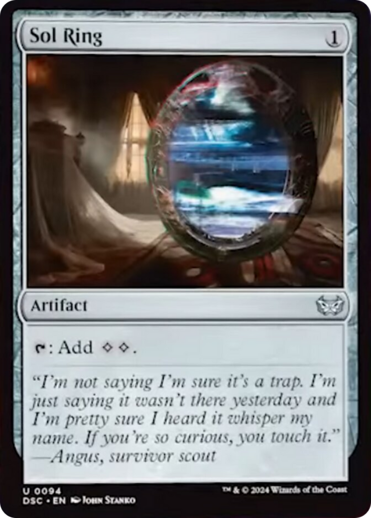 Sol Ring [Duskmourn: House of Horror Commander] | Odin's Place