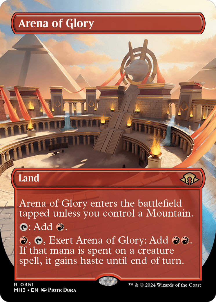 Arena of Glory (Borderless) [Modern Horizons 3] | Odin's Place