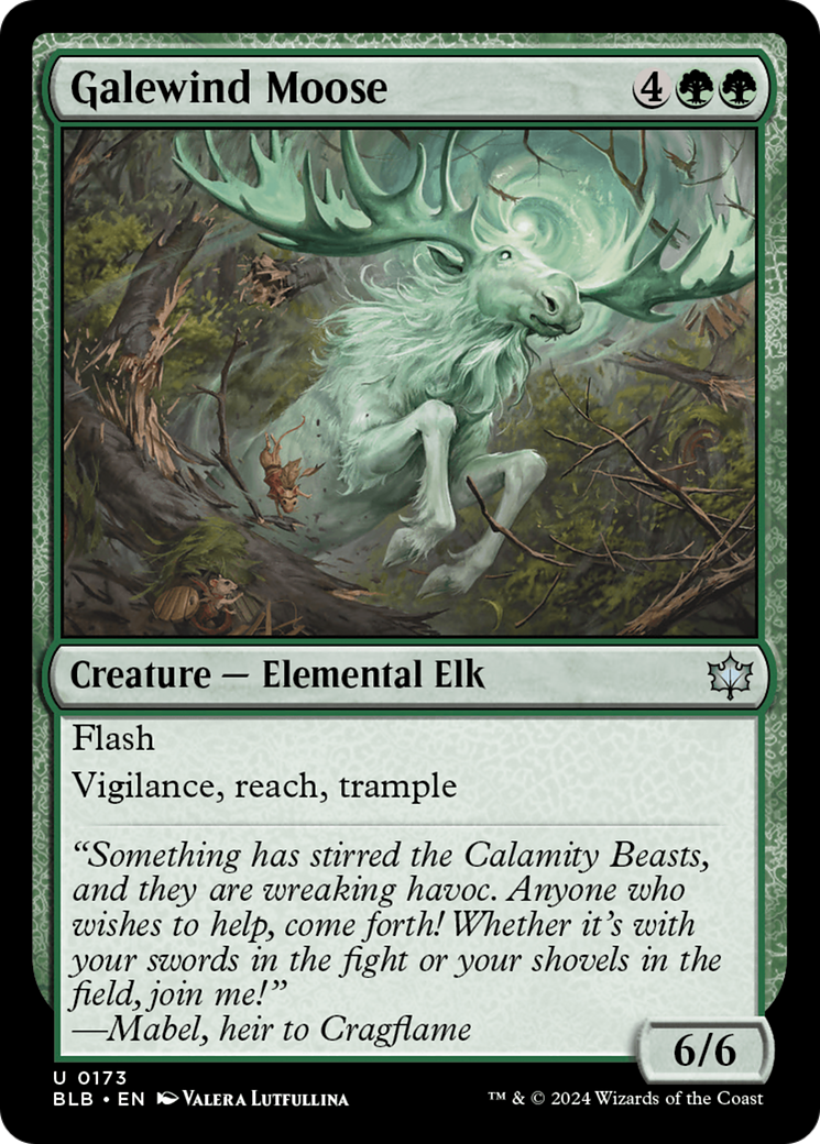 Galewind Moose [Bloomburrow] | Odin's Place