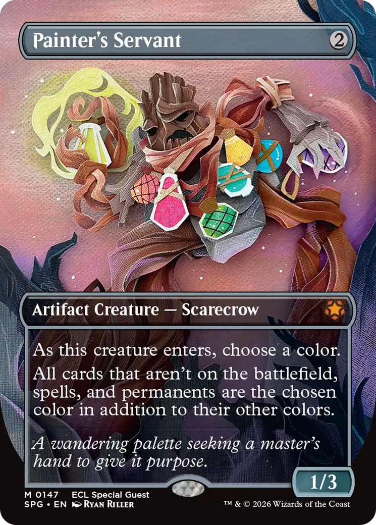 Painter's Servant (Borderless) [Lorwyn Eclipsed Special Guests] | Odin's Place