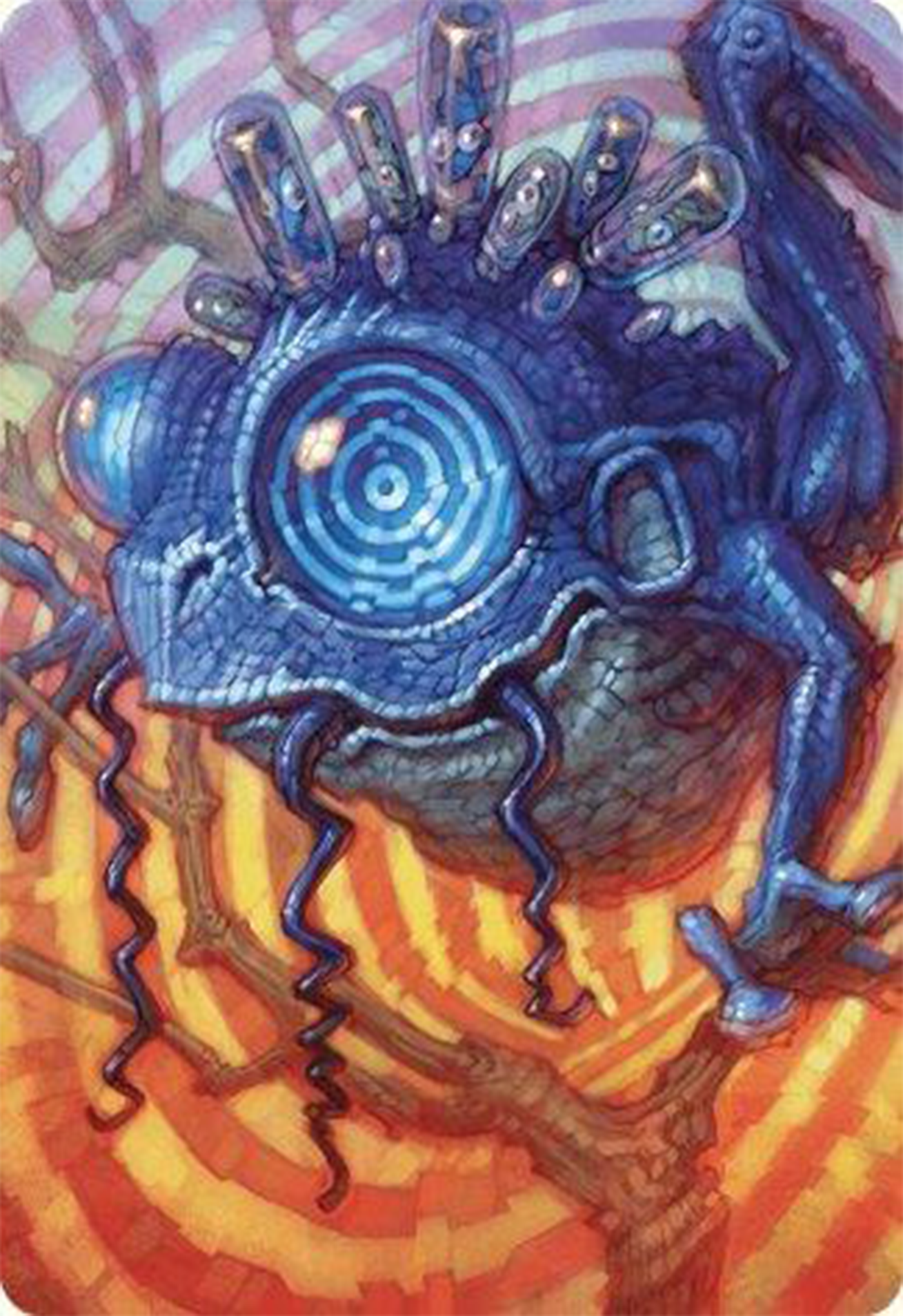 Psychic Frog Art Card [Modern Horizons 3 Art Series] | Odin's Place