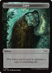 Everywhere // Copy Double-Sided Token [Duskmourn: House of Horror Tokens] | Odin's Place