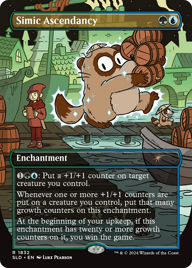 Simic Ascendancy (Rainbow Foil) [Secret Lair Drop Series] | Odin's Place
