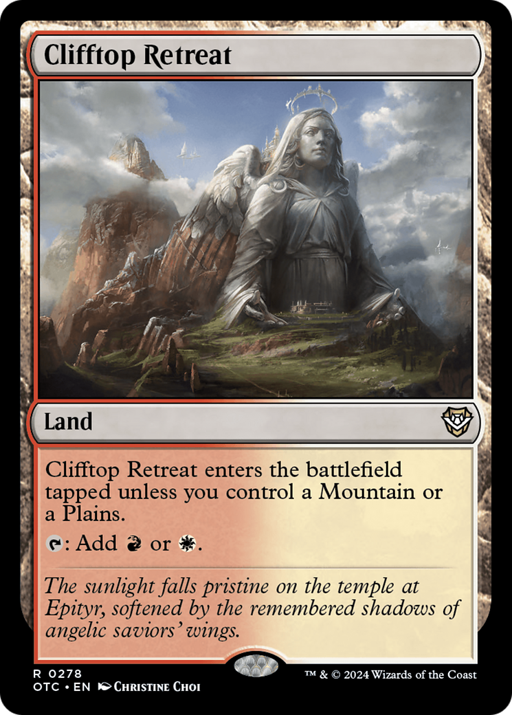 Clifftop Retreat [Outlaws of Thunder Junction Commander] | Odin's Place