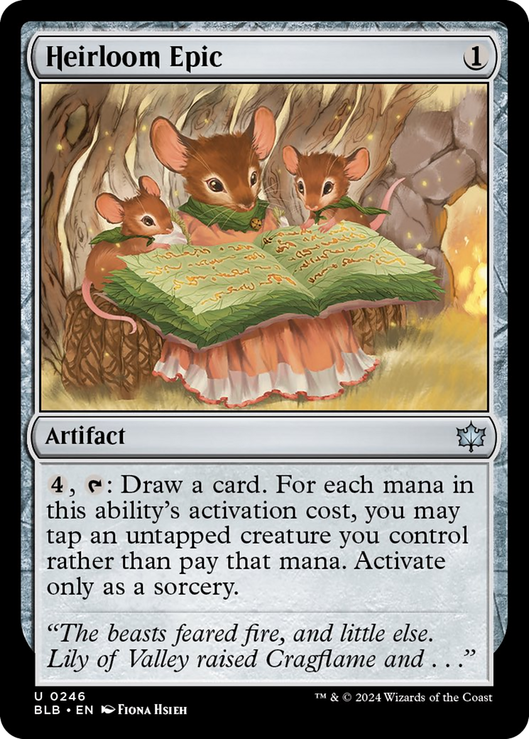 Heirloom Epic [Bloomburrow] | Odin's Place