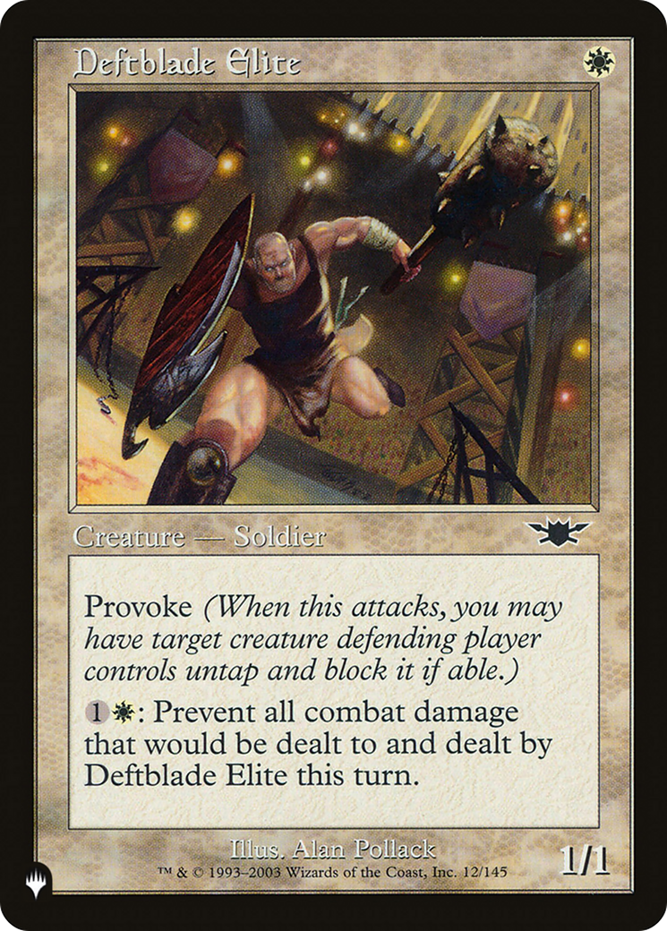 Deftblade Elite [The List] | Odin's Place