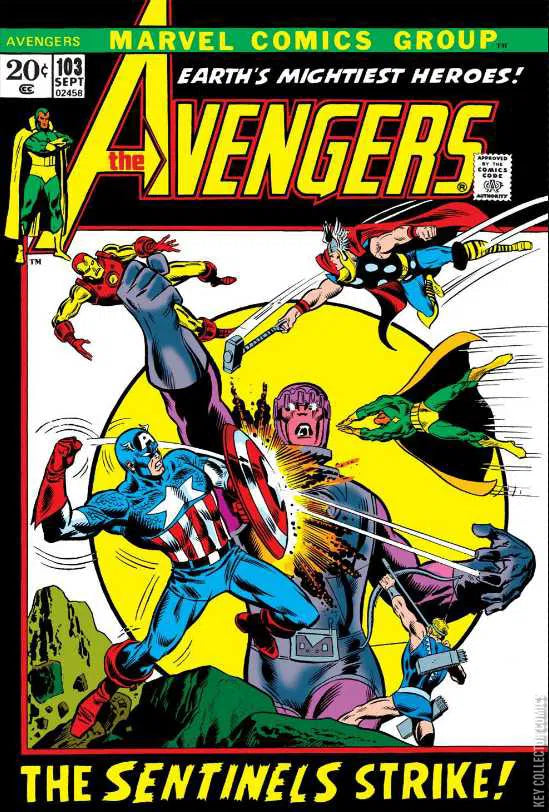 The Avengers #103 1972 | Odin's Place