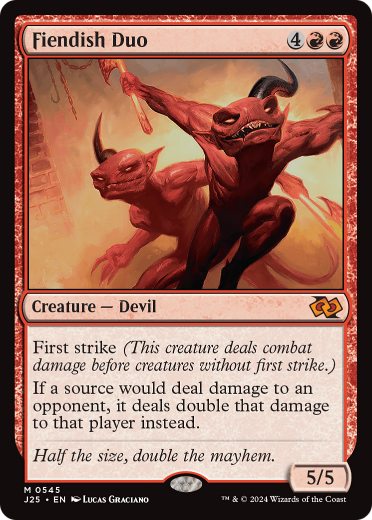 Fiendish Duo [Foundations Jumpstart] | Odin's Place