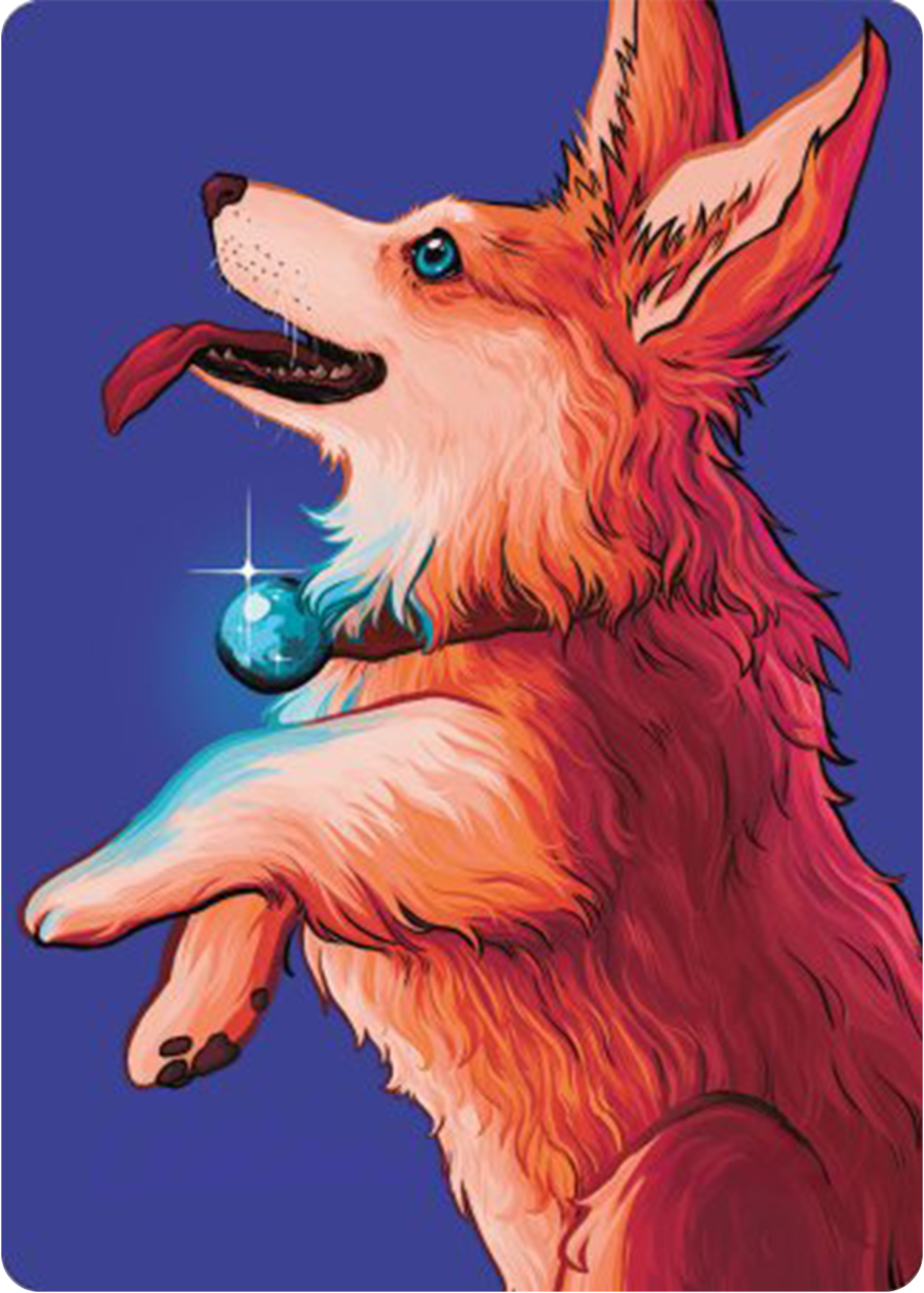 Phelia, Exuberant Shepherd Art Card [Modern Horizons 3 Art Series] | Odin's Place