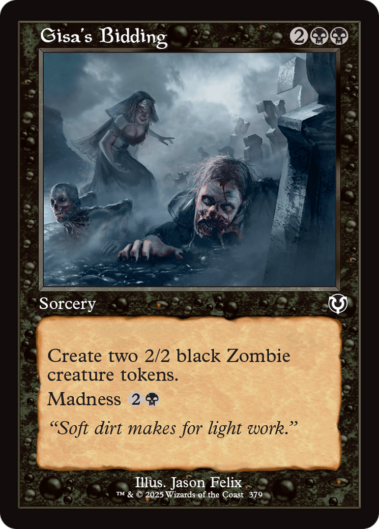 Gisa's Bidding (Retro Frame) [Innistrad Remastered] | Odin's Place