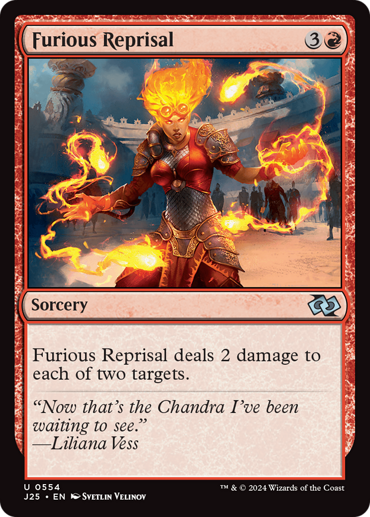Furious Reprisal [Foundations Jumpstart] | Odin's Place