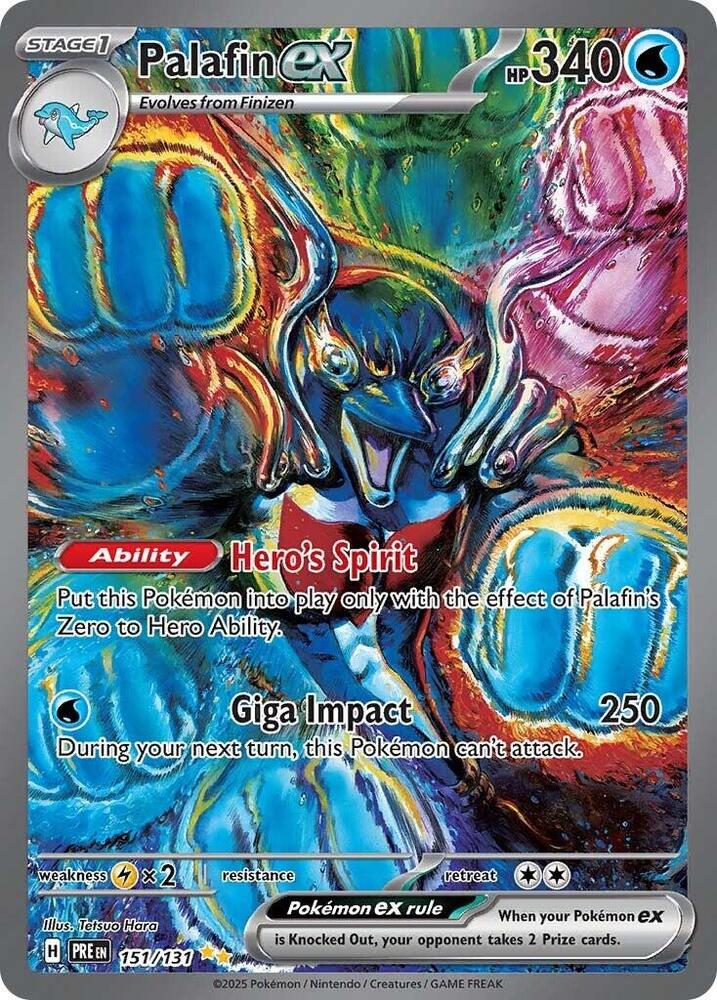 Palafin ex (151/131) [Scarlet & Violet: Prismatic Evolutions] | Odin's Place