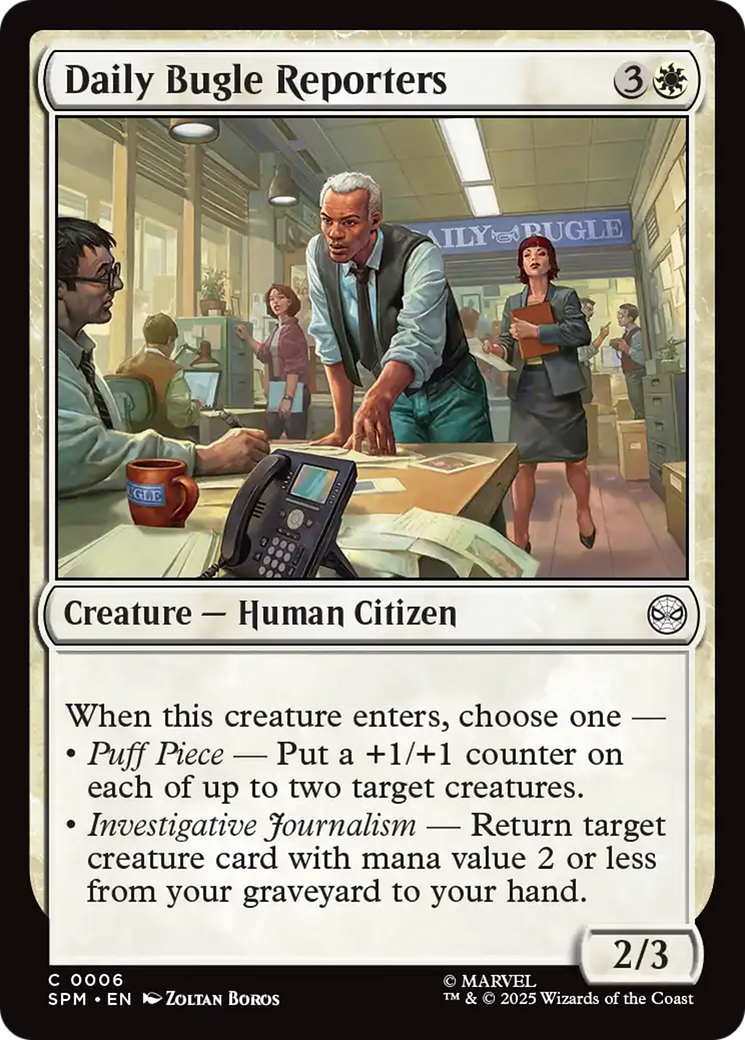 Daily Bugle Reporters [Marvel's Spider-Man] | Odin's Place