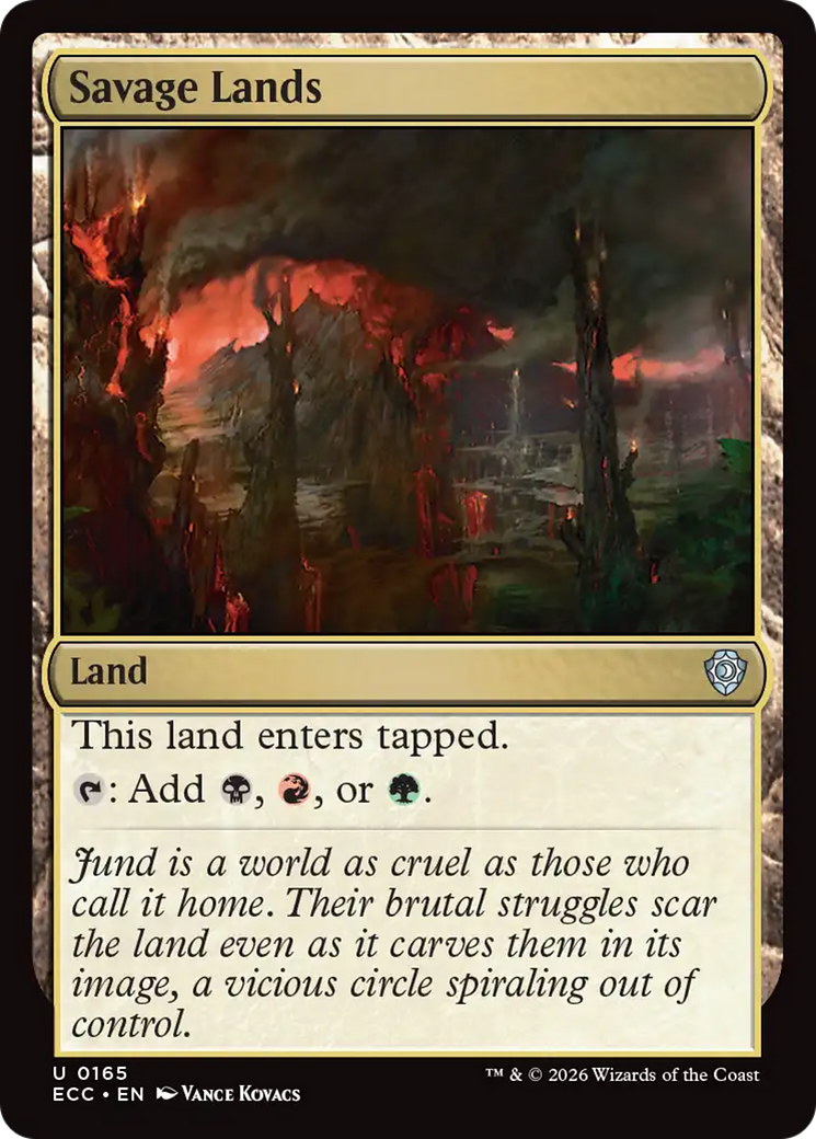 Savage Lands [Lorwyn Eclipsed Commander] | Odin's Place