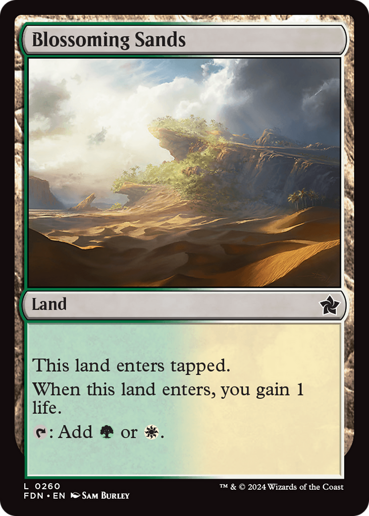 Blossoming Sands [Foundations] | Odin's Place