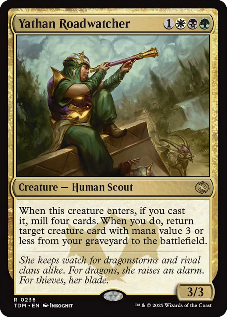 Yathan Roadwatcher [Tarkir: Dragonstorm] | Odin's Place