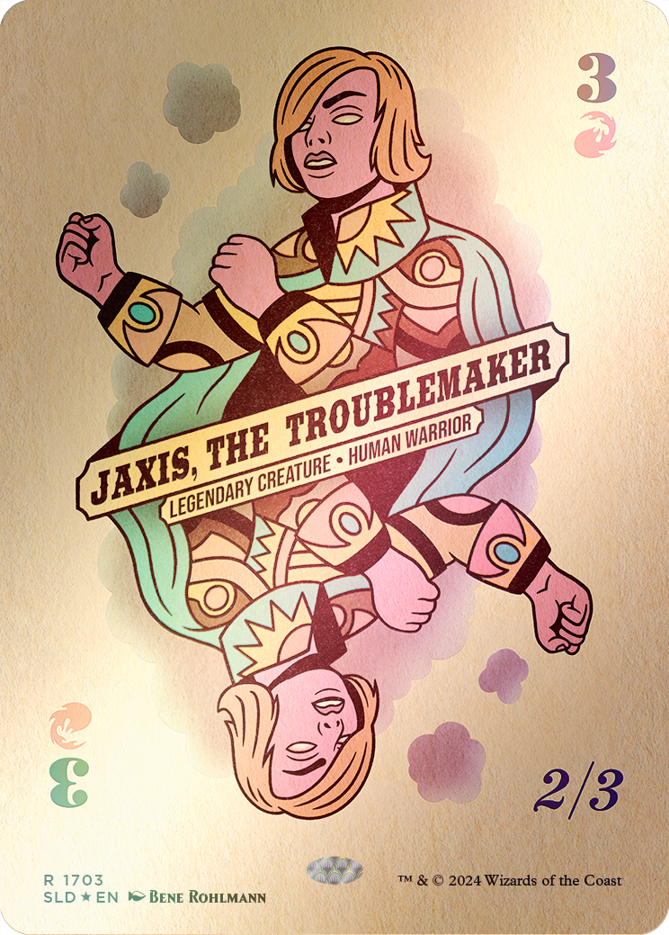 Jaxis, the Troublemaker (Rainbow Foil) [Secret Lair Drop Series] | Odin's Place