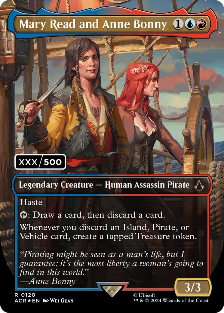 Mary Read and Anne Bonny (English) (Serial Numbered) [Assassin's Creed] | Odin's Place