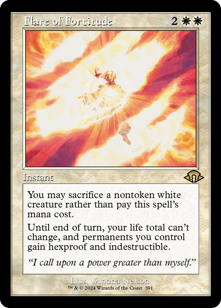 Flare of Fortitude (Retro) [Modern Horizons 3] | Odin's Place