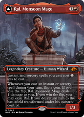 Ral, Monsoon Mage // Ral, Leyline Prodigy (Borderless) [Modern Horizons 3] | Odin's Place