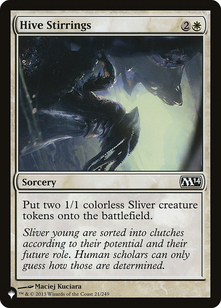 Hive Stirrings [The List] | Odin's Place