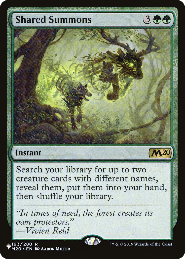 Shared Summons [The List] | Odin's Place