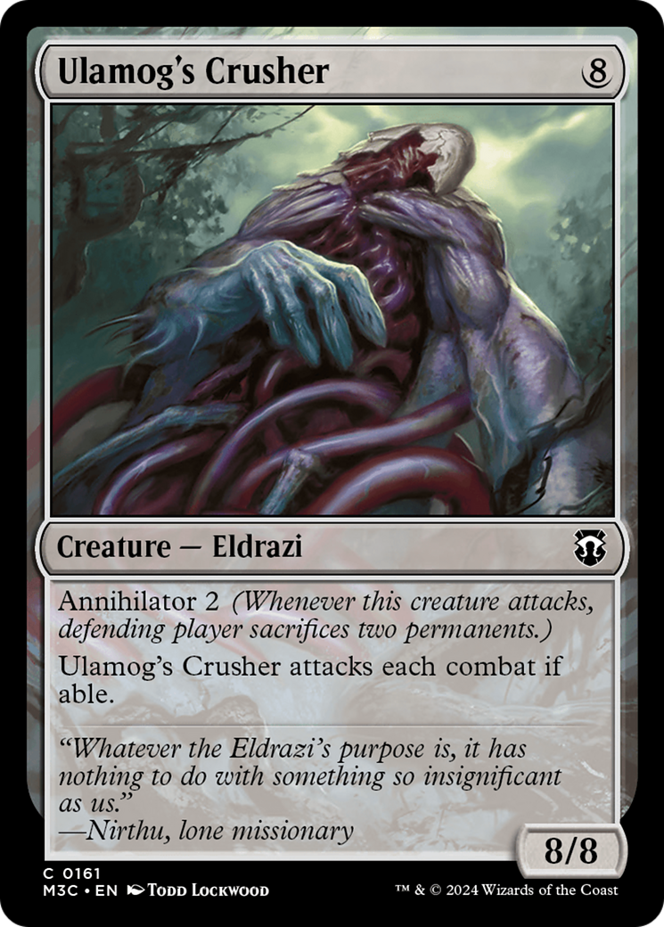 Ulamog's Crusher (Ripple Foil) [Modern Horizons 3 Commander] | Odin's Place