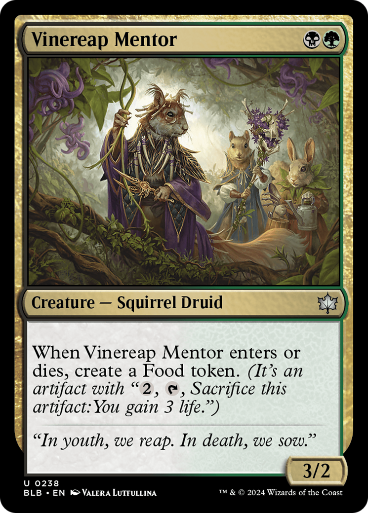 Vinereap Mentor [Bloomburrow] | Odin's Place
