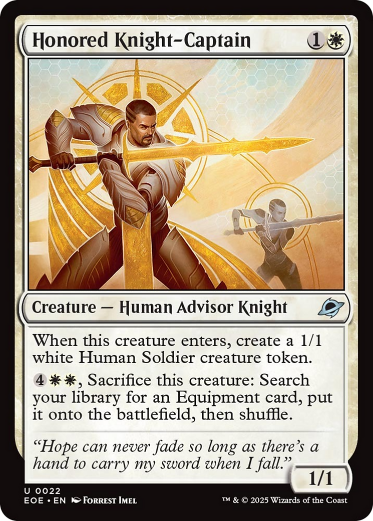 Honored Knight-Captain [Edge of Eternities] | Odin's Place