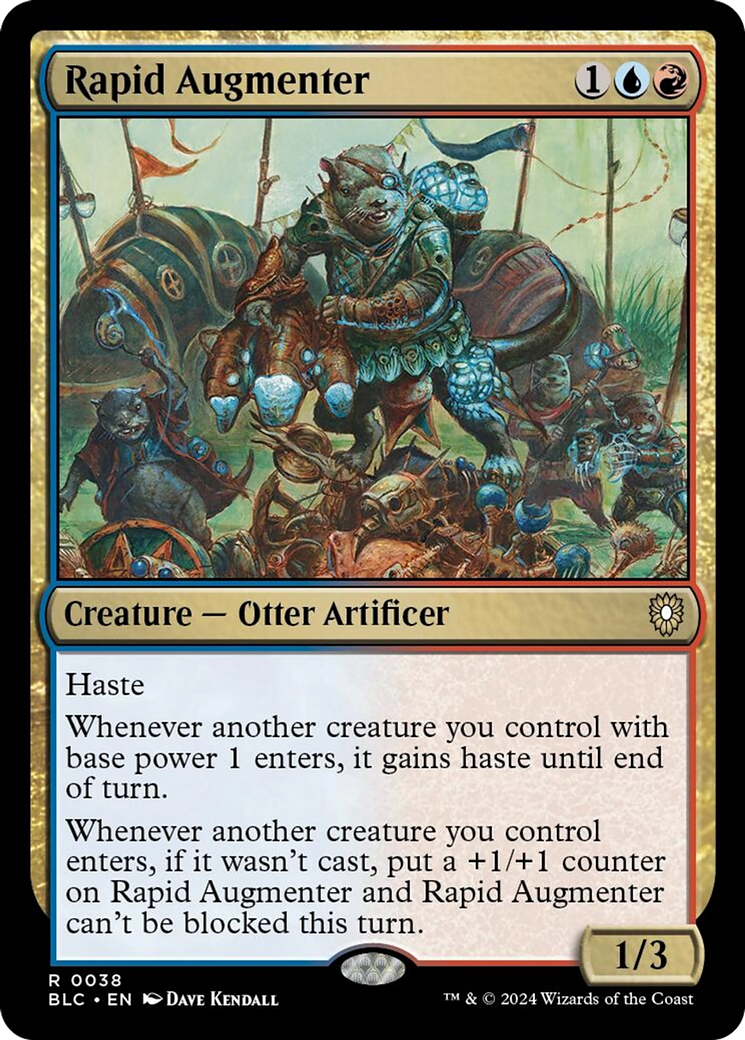 Rapid Augmenter [Bloomburrow Commander] | Odin's Place