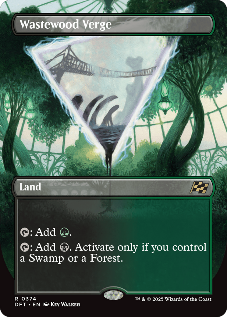 Wastewood Verge (Borderless) [Aetherdrift] | Odin's Place