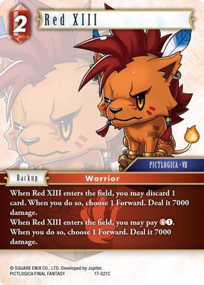 Red XIII [Rebellion's Call] | Odin's Place