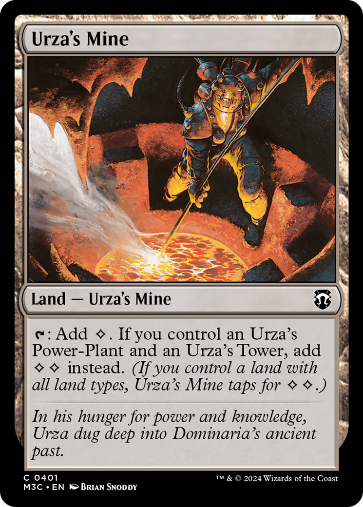 Urza's Mine (Ripple Foil) [Modern Horizons 3 Commander] | Odin's Place