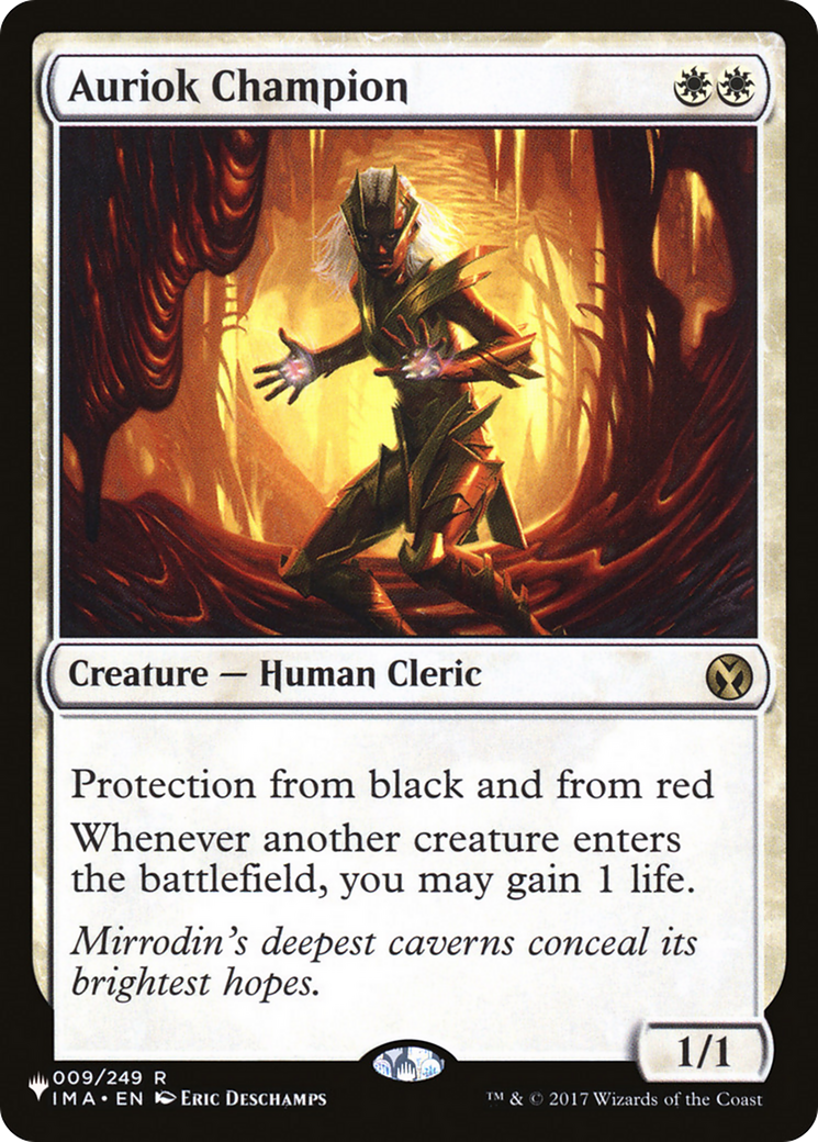 Auriok Champion [The List] | Odin's Place