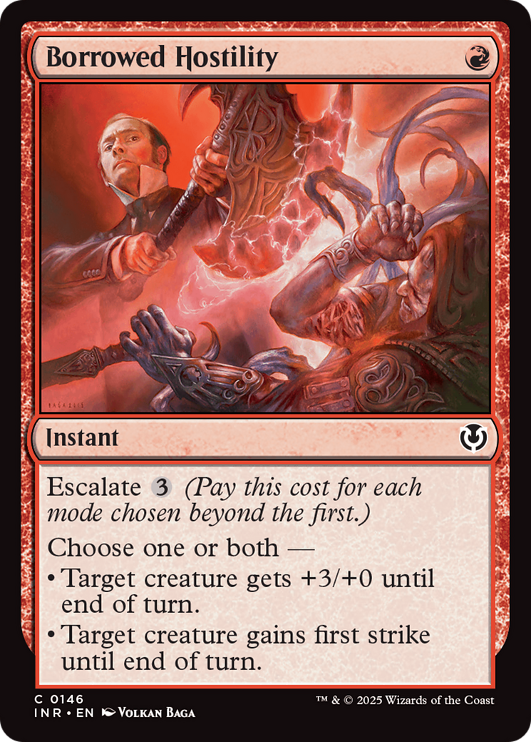Borrowed Hostility [Innistrad Remastered] | Odin's Place