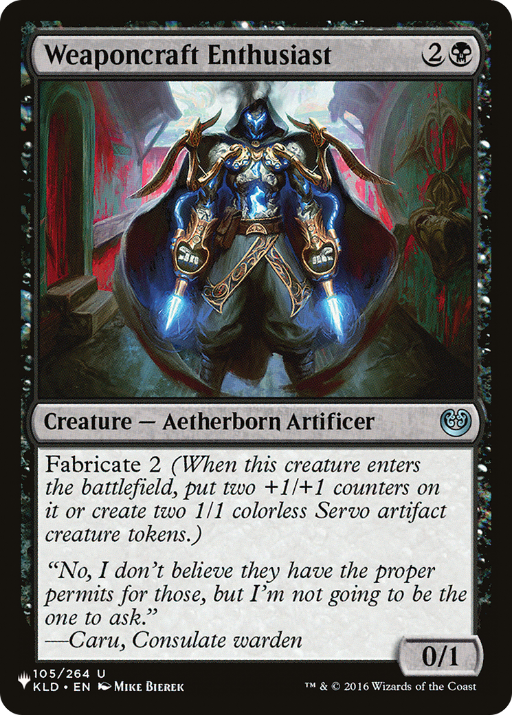 Weaponcraft Enthusiast [The List] | Odin's Place