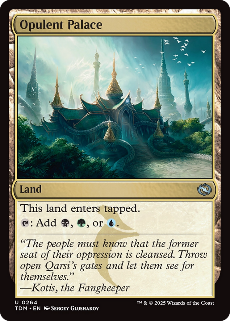 Opulent Palace [Tarkir: Dragonstorm] | Odin's Place