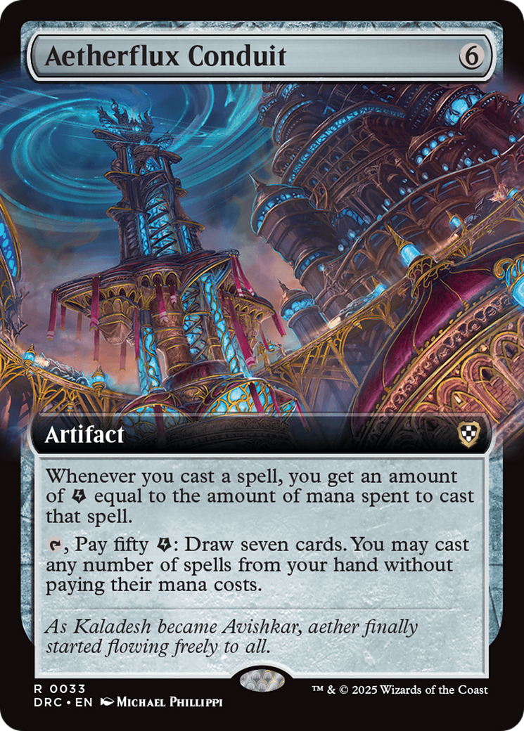 Aetherflux Conduit (Extended Art) [Aetherdrift Commander] | Odin's Place