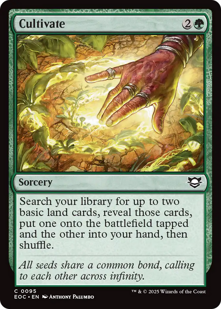 Cultivate [Edge of Eternities Commander] | Odin's Place
