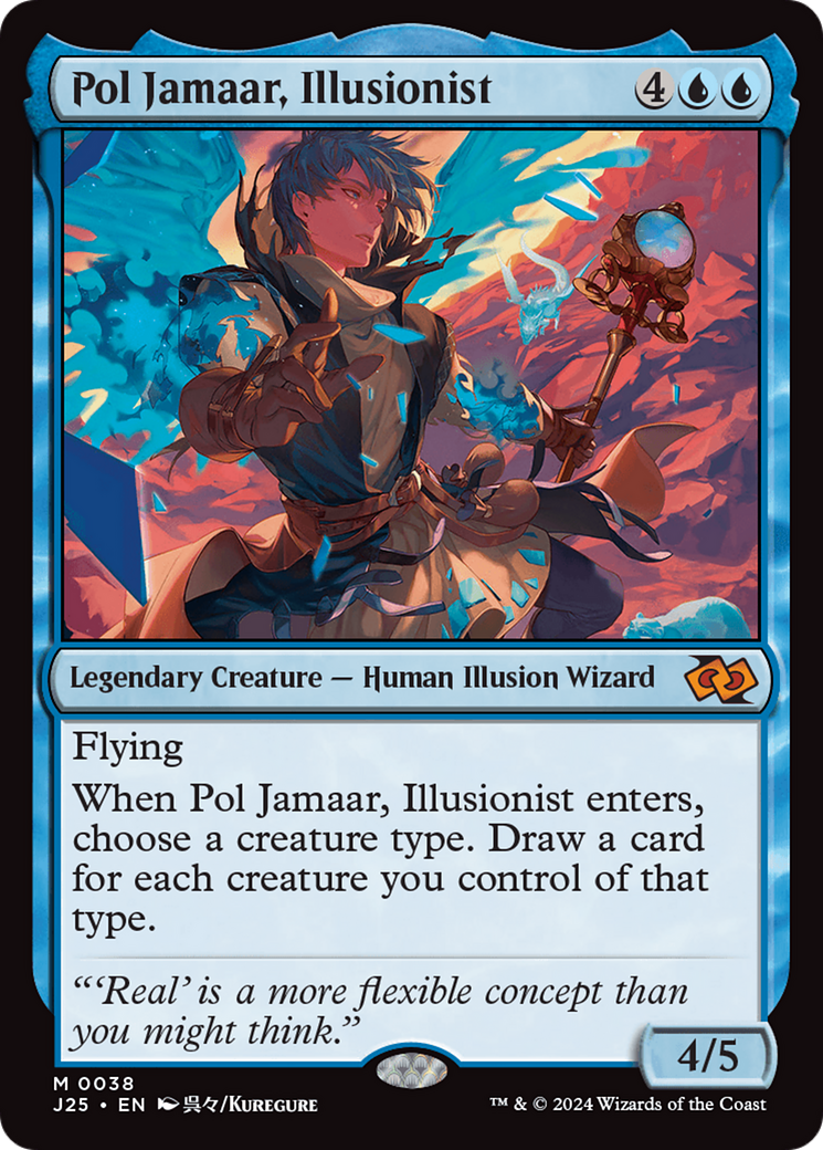 Pol Jamaar, Illusionist (Anime) [Foundations Jumpstart] | Odin's Place