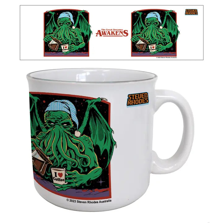 Pyramid America: Steven Rhodes - Awakens 20oz. Ceramic Camper Mug | Odin's Place