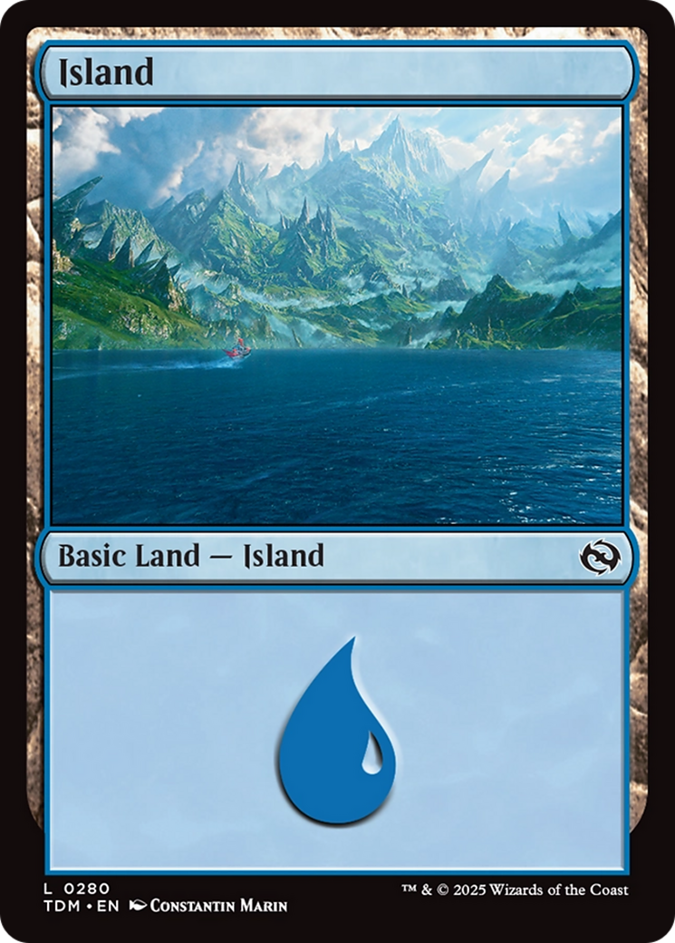 Island (0280) [Tarkir: Dragonstorm] | Odin's Place