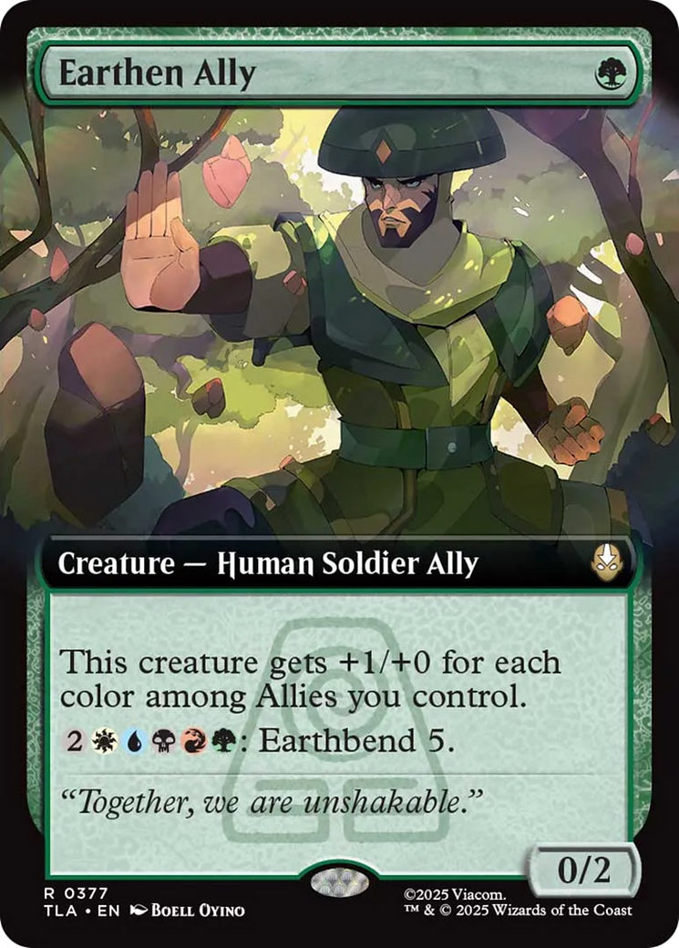 Earthen Ally (Extended Art) [Avatar: The Last Airbender] | Odin's Place